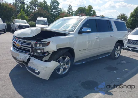 2015 Chevrolet Suburban 1500 Ltz z USA, uszkodzony, nr VIN 1GNSCKKC2FR548984